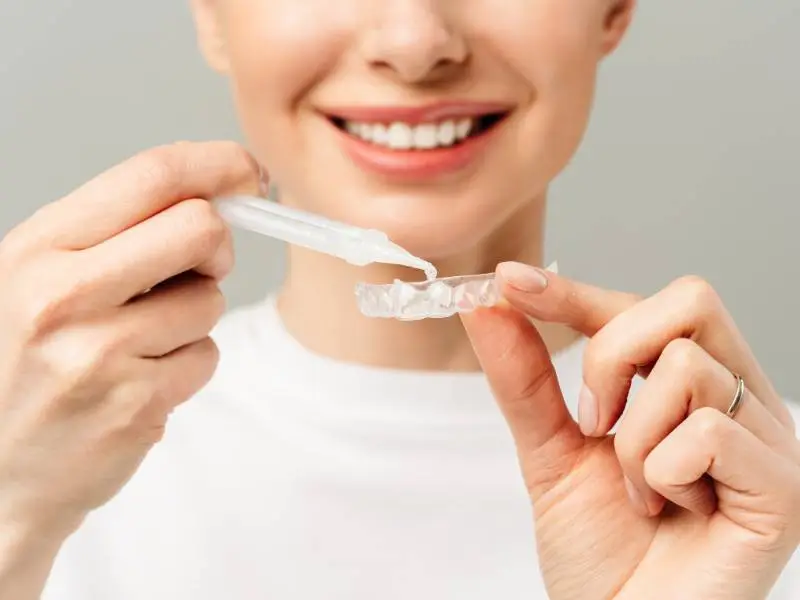 At home professional teeth-whitening